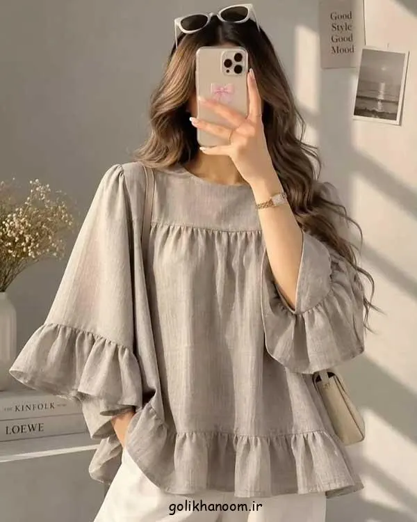 تصویر مرتبط با ۳۰ مدل شومیز ساده و شیک زنانه برای استایل‌های متنوع