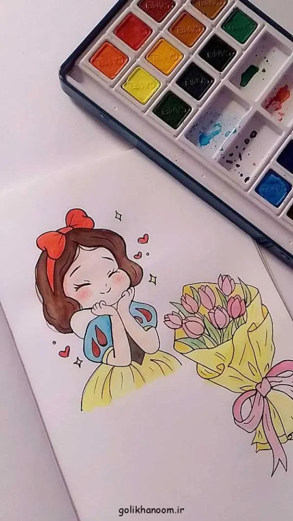 تصویر مرتبط با ۳۰ ایده نقاشی پینترستی ساده و خاص برای الهام گرفتن