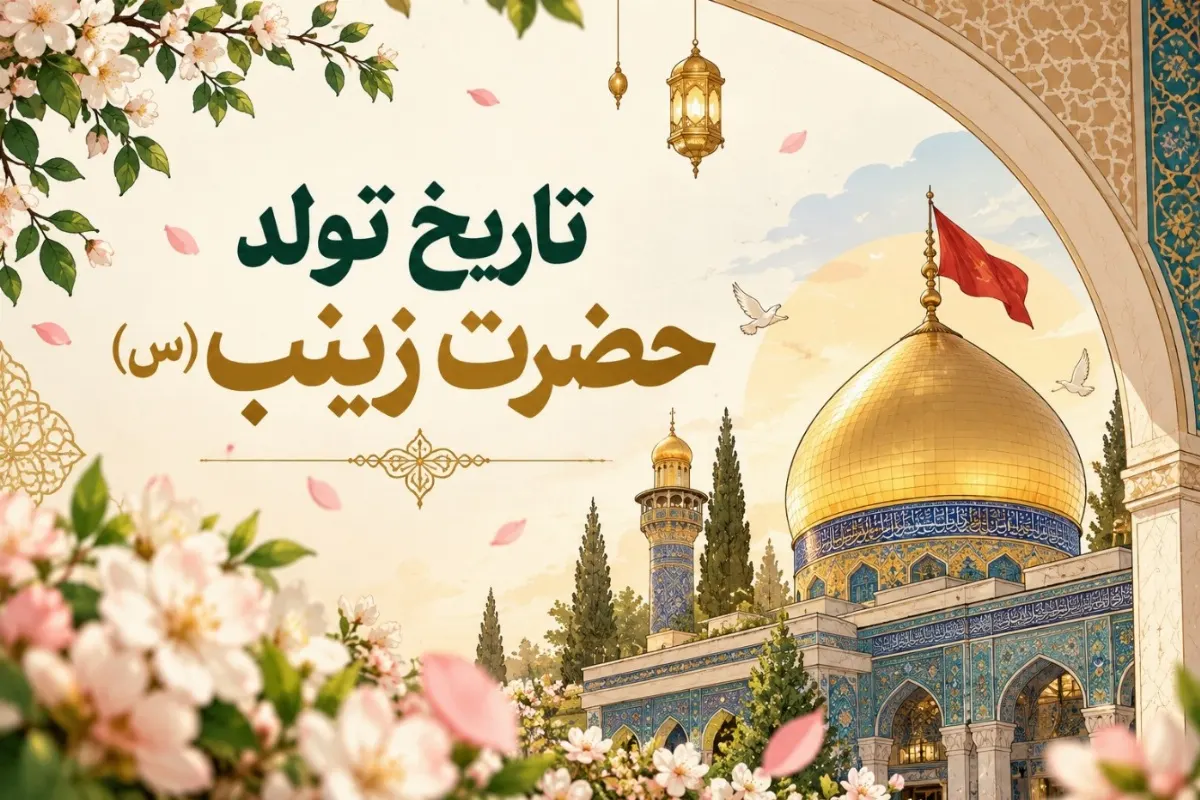 تاریخ دقیق ولادت حضرت زینب؛ تصویر مرتبط با ولادت حضرت زینب کبری (س)