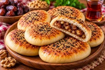 طرز تهیه نان خرمایی تابه‌ای نرم و خوشمزه با مواد ساده
