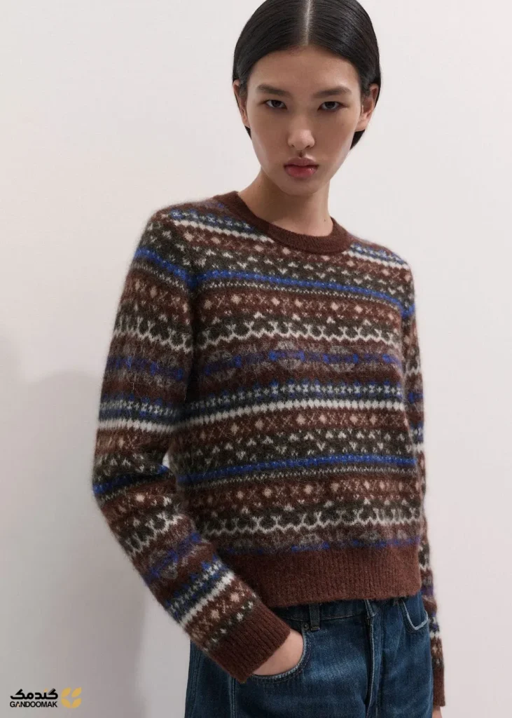 پلیور Fair Isle Relaxed برند ME+EM