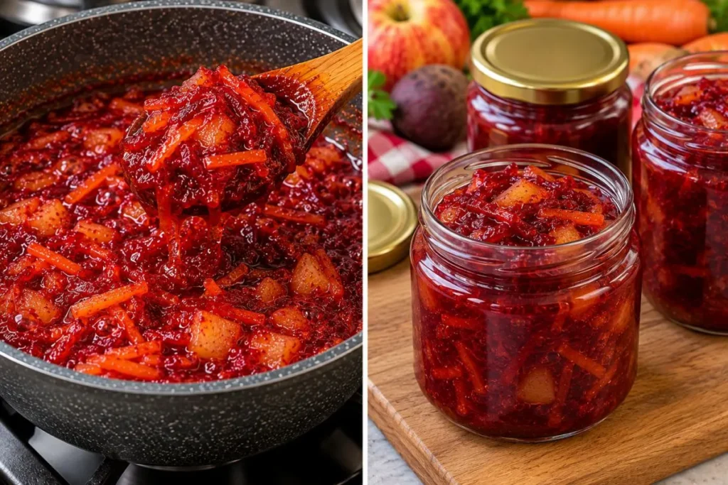 تصویر مرتبط با دستور تهیه مربای پاییزی سه میوه با طعمی طبیعی و رنگی جذاب