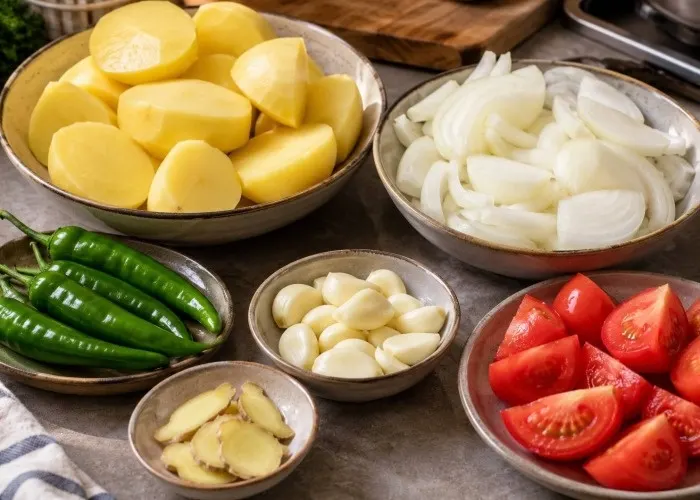 روش افغانی تهیه شده با مرغ و سبزیجات