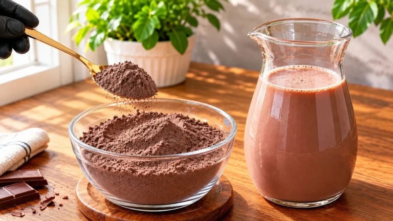 یک لیوان هات چاکلت خانگی با طعم نوستالژیک نسکوئیک
