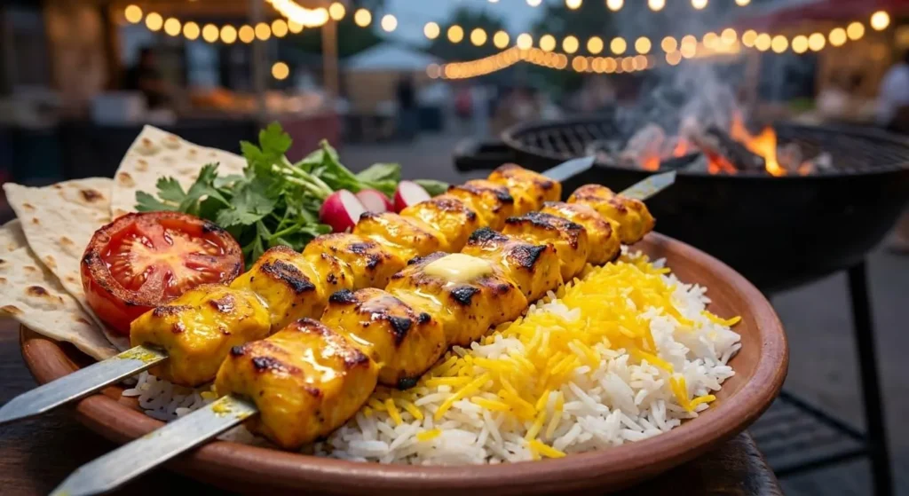 تصویر مرتبط با طرز تهیه جوجه کباب نرم و آبدار با ماست و زعفران در خانه