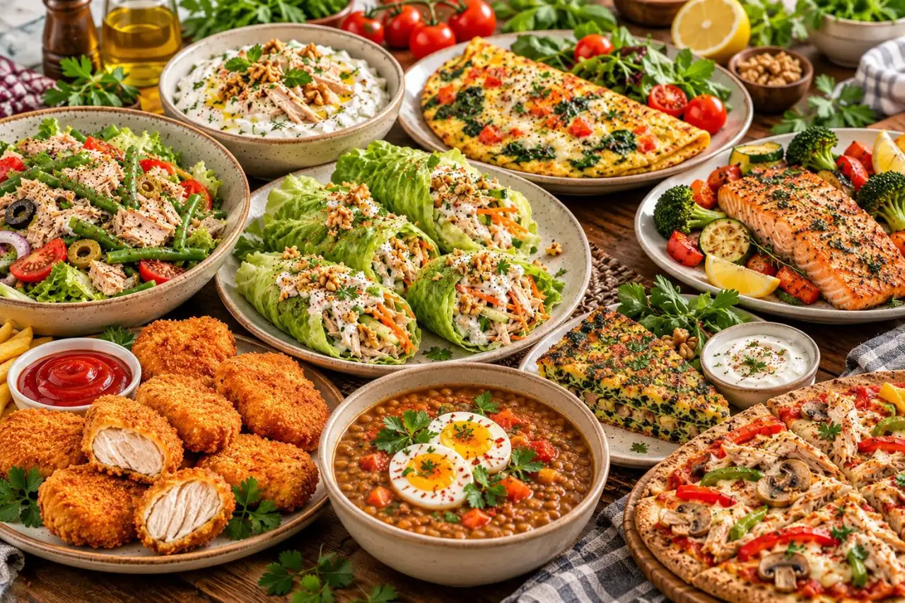 ۹ شام سبک و چربی‌سوز؛ تصویری از شام سبک و چربی سوز مناسب کاهش وزن