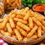 طرز تهیه پفک خانگی؛ پفک خانگی ترد و خوشمزه با آرد و تخم مرغ