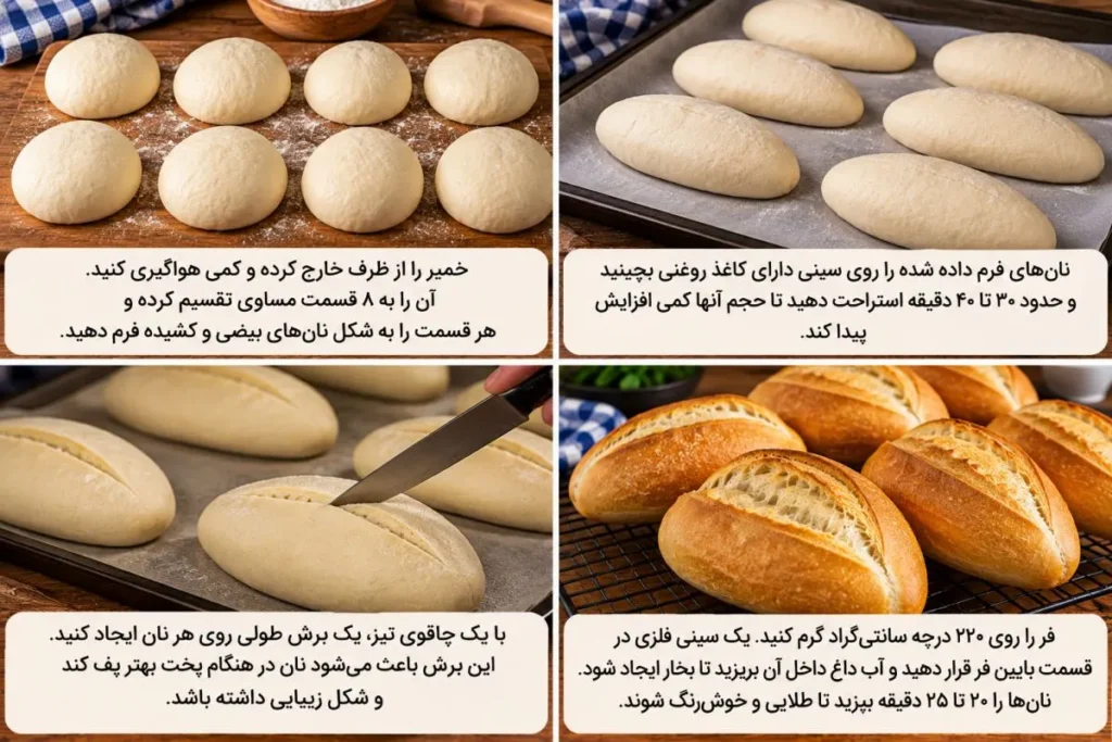 تصویر مرتبط با طرز تهیه نان ساندویچی مکزیکی با بافت نرم و عطر دلپذیر
