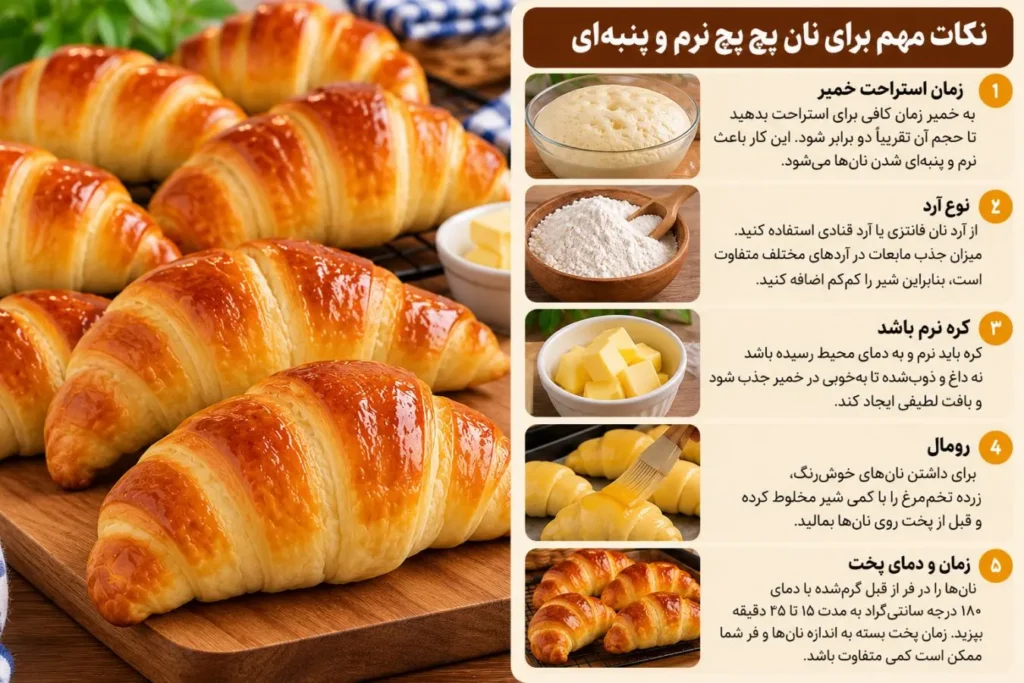 طرز تهیه پچ پچ خانگی؛ بافت نرم و ظاهری فوق العاده زیبا