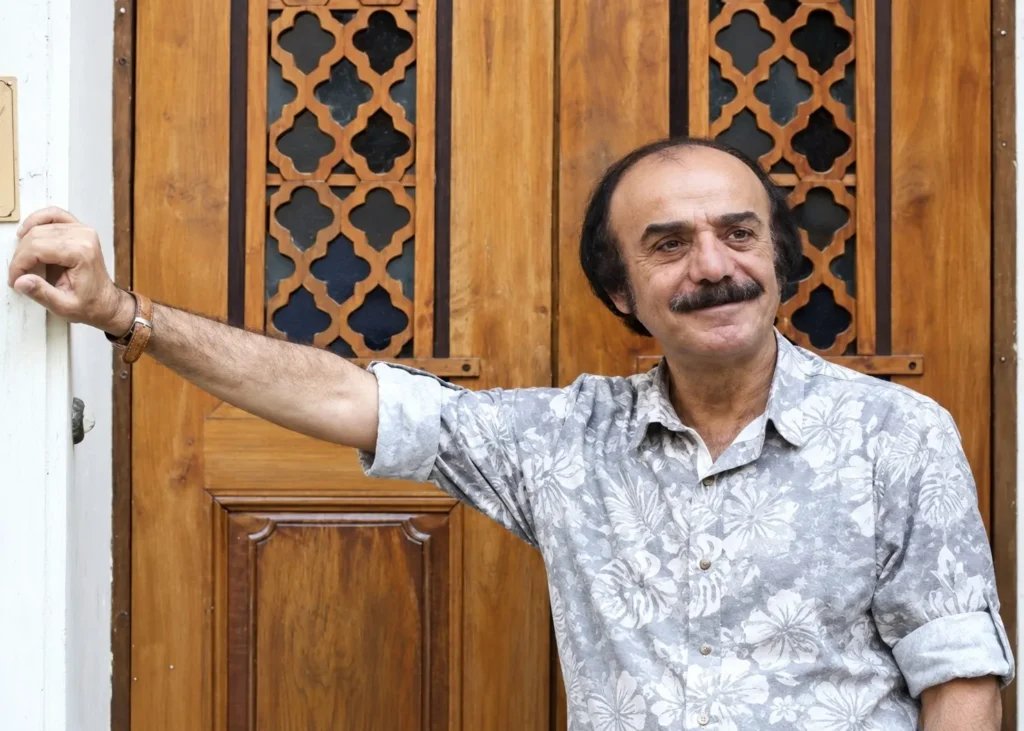 عکس احمد آرام نویسنده بوشهری