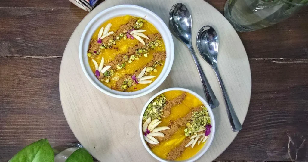 طرز تهیه حلوا آرد برنج شیرازی ساده و خوشمزه