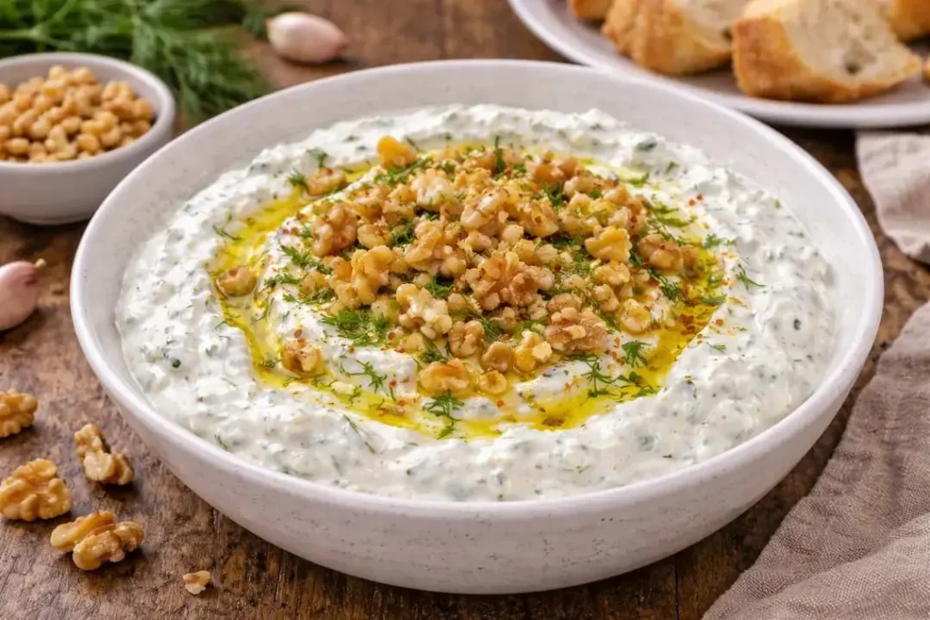 تصویر مرتبط با طرز تهیه بادمجان کبابی با سس ماست و گردو؛ پیشغذایی خوشعطر و متفاوت