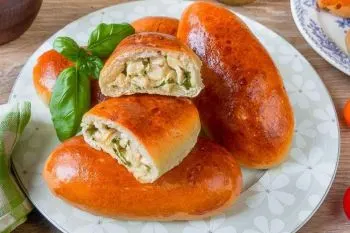 پیراشکی مرغ با خمیر جادویی؛ خمیر نرم و پفدار برای پیراشکی مرغ