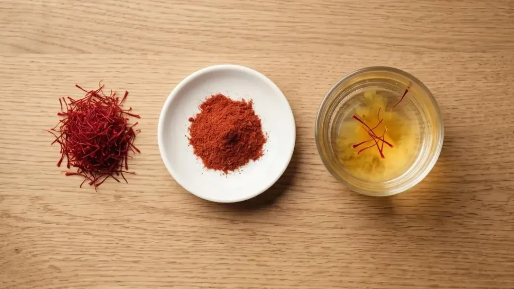 تصویر مرتبط با طرز تهیه سریع و آسان حلوای آرد با عطر زعفران و گلاب