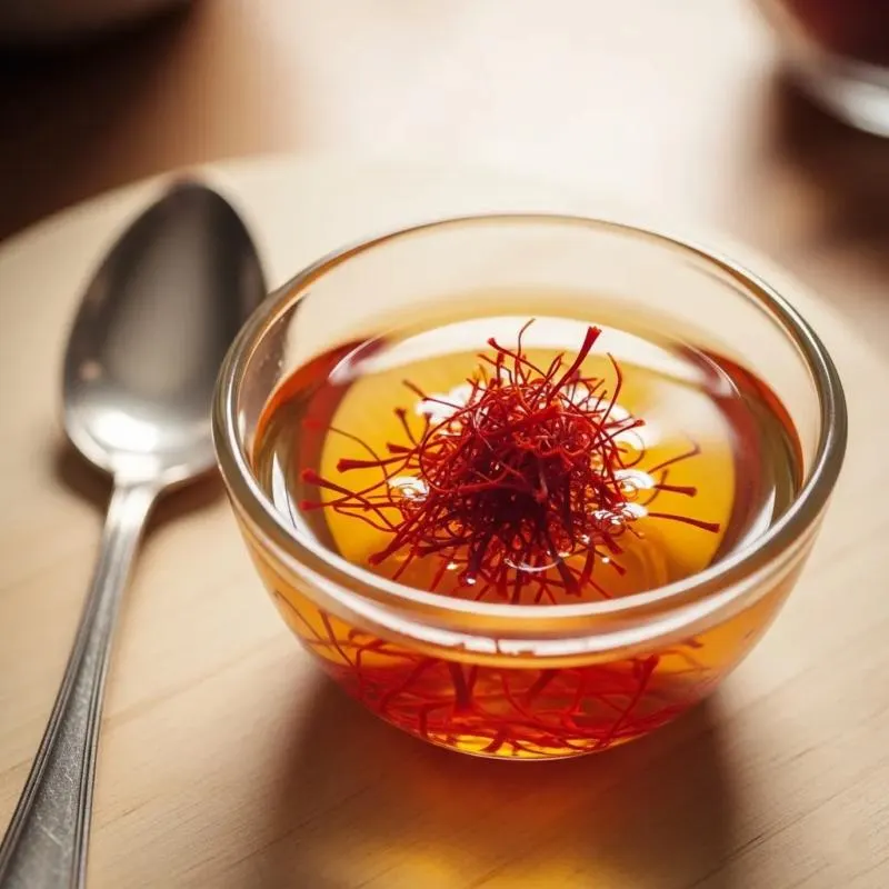 تصویر مرتبط با طرز تهیه سریع و آسان حلوای آرد با عطر زعفران و گلاب