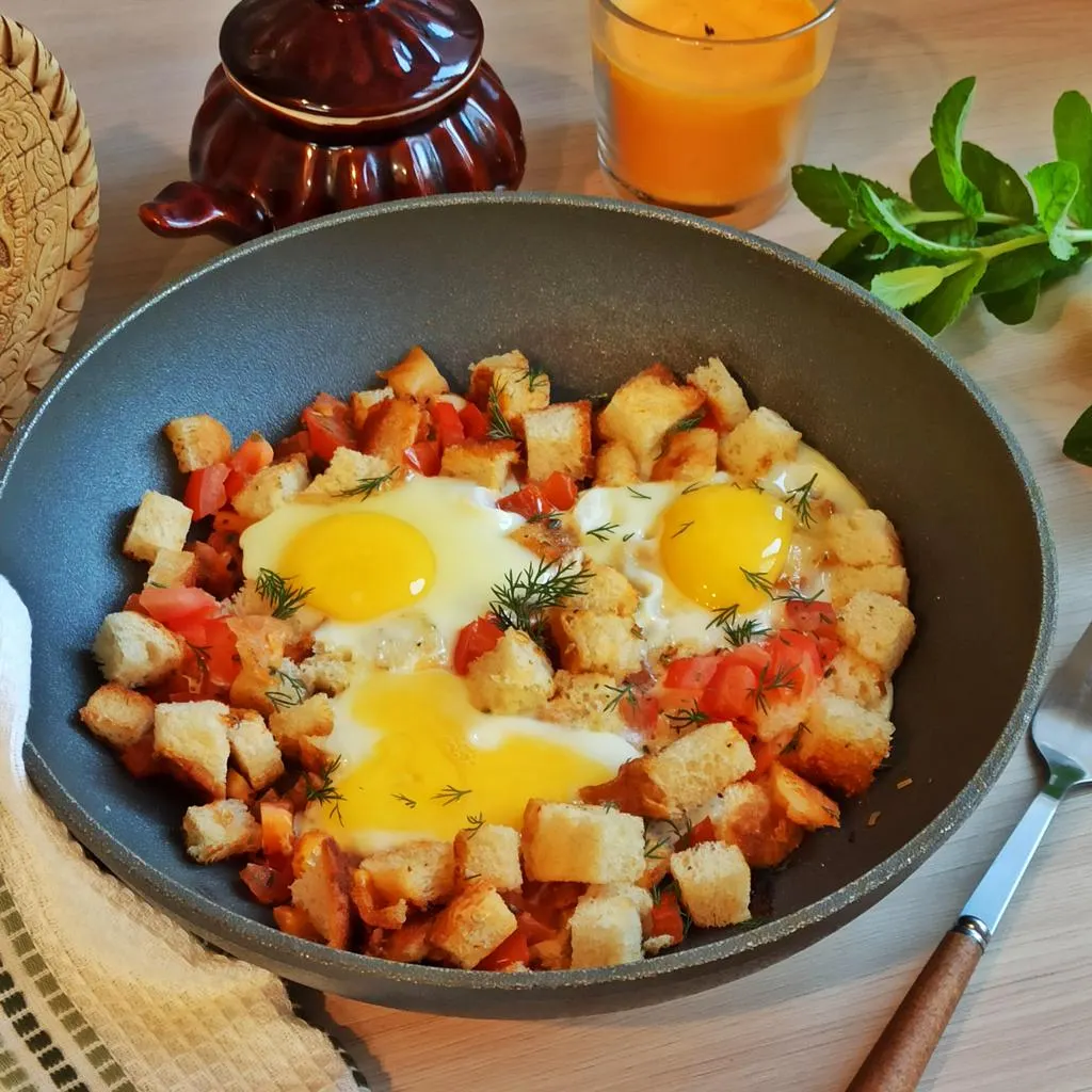 تصویر مرتبط با کوکوی نان؛ راهی ساده و خوشمزه برای استفاده از نانهای مانده