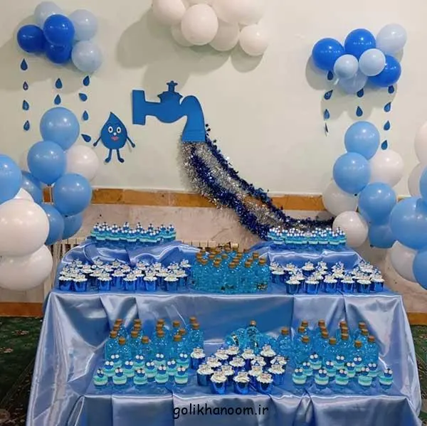 تصویر مرتبط با ایدههای جذاب برای برگزاری جشن آب با تزیینات و بازیهای متنوع
