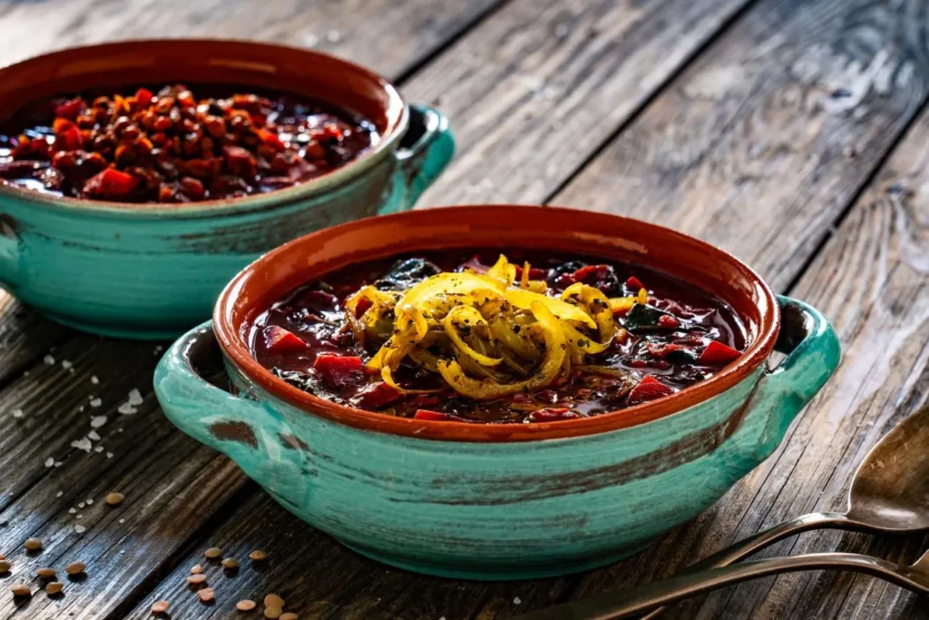 تصویر مرتبط با طرز تهیه آش لبو شمالی با چغندر قرمز و طعمی ملس و خوش‌رنگ