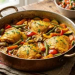 خوراک مرغ و زردچوبه به سبک جنوبی با رنگ طلایی و عطر ادویههای گرم
