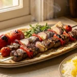 کباب کهتویه هرمزگانی با گوشت آبدار و چاشنی لیمو عمانی