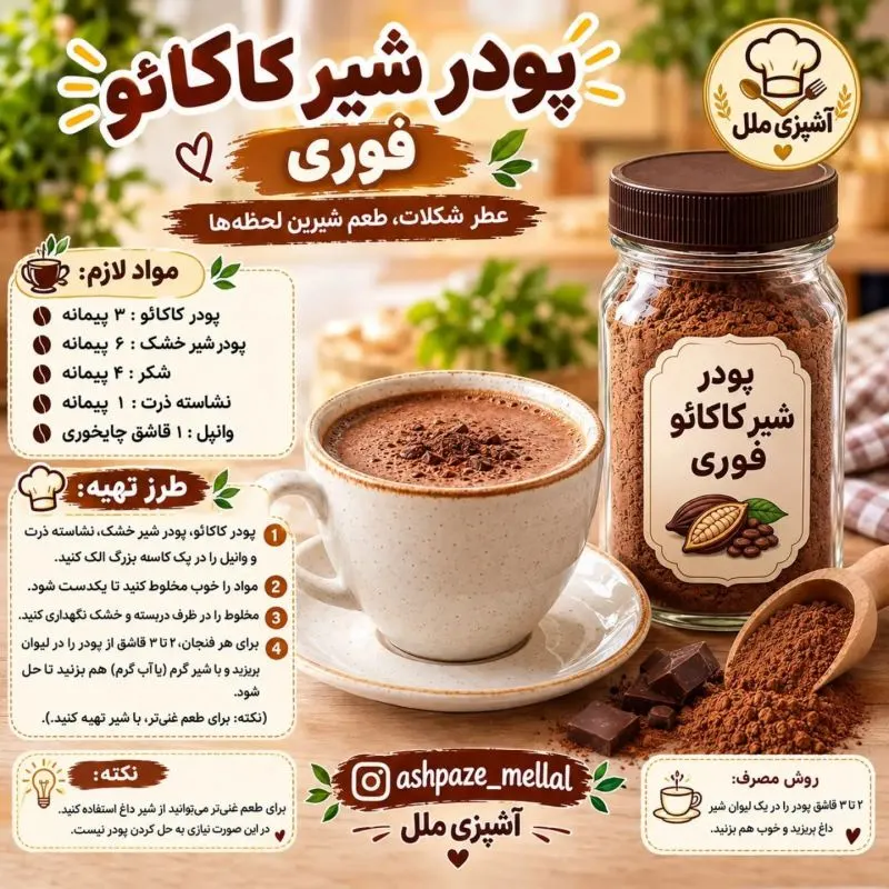 تصویر مرتبط با طرز تهیه ۷ مدل پودر قهوه کافی شاپی خانگی با طعم‌های متنوع