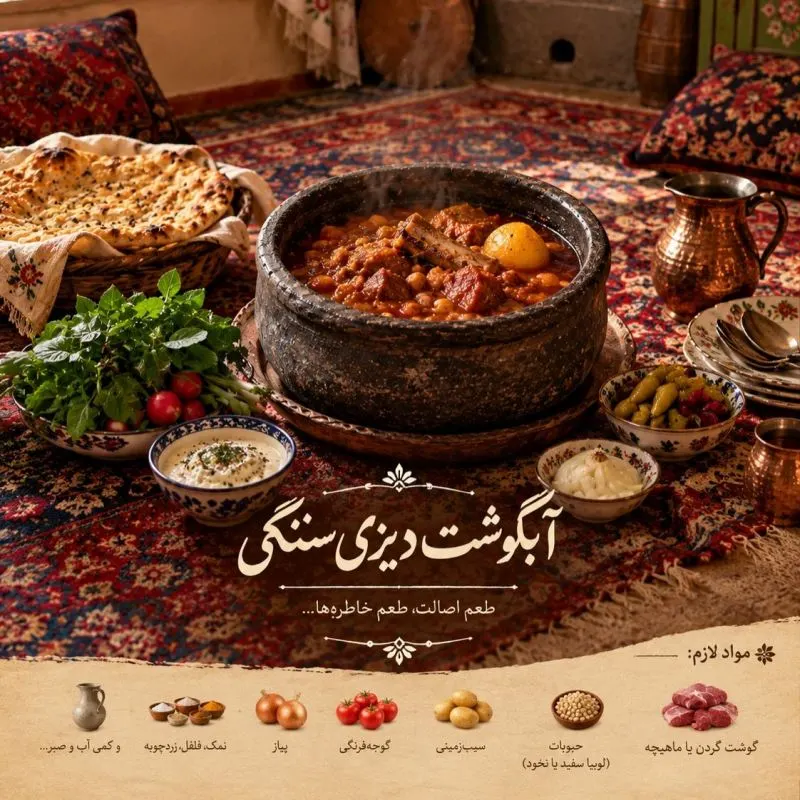 طعمهای نوستالژیک غذاهای قدیمی ایرانی