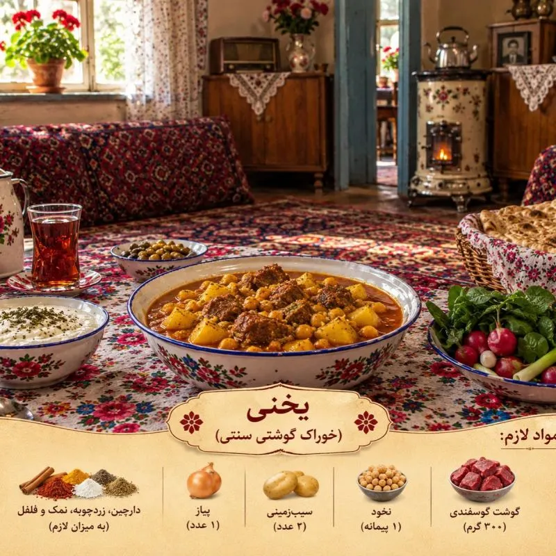 تصویر مرتبط با غذاهای قدیمی ایرانی؛ طعمهای نوستالژیک که باید دوباره تجربه کنید