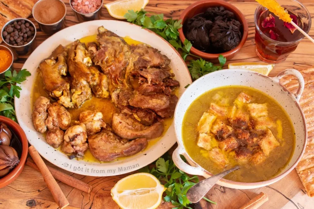 تصویر مرتبط با طرز تهیه کله پاچه خانگی لعاب‌دار و خوش‌عطر به روش طباخی