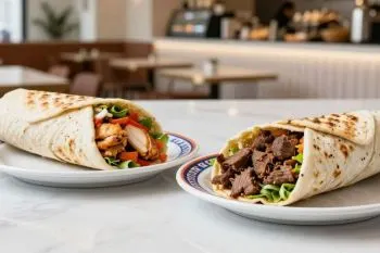 طرز تهیه شاورمای خانگی ترکیه‌ای؛ شاورمای خانگی ترکیه ای با گوشت و مر