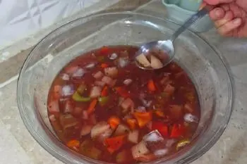 طرز تهیه ترشی بادمجان فوری با سماق بدون سرکه؛ ترشی اصیل ترکی