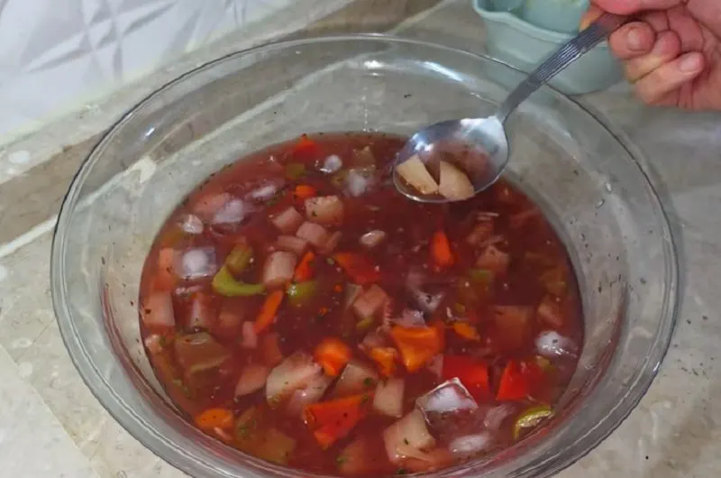 ترشی بادمجان فوری با سماق بدون سرکه