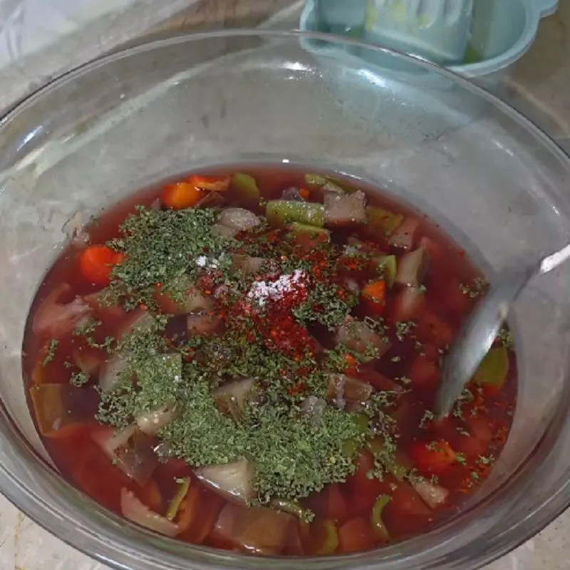 خنک کردن و سرو ترشی