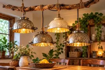 ساخت دکوری با وسایل دم دستی؛ ساخت دکوری های جذاب با وسایل دم دستی و دو