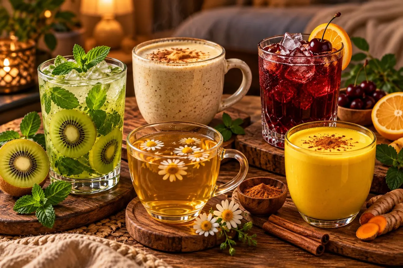 برای چربی سوزی در شب؛ نوشیدنی‌های گرم و سرد مناسب چربی سوزی در شب